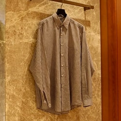 BEAMS（ビームス）AURALEE / AIRY LIGHT COTTON CHECK BIG SHIRT