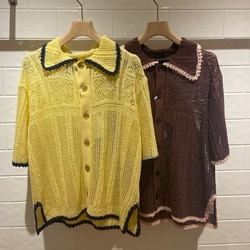【Ray BEAMS】ショートスリーブ ニット/BOUSSOLE Ray BEAMS（レイ ビームス）【別注】BOUSSOLE / ショート