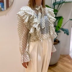 Ray BEAMS（レイ ビームス）sister jane / Starry Ruffle Blouse
