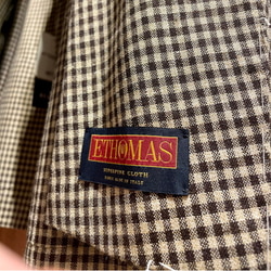BEAMS F（ビームスF）E.THOMAS ミックスファブリック チェック