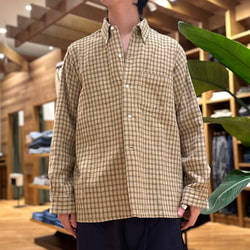 BEAMS PLUS(ビームス プラス)Open B.D. Panama Check Double BEAMS PLUS(ビームス プラス)Open B.D. Panama Check Double