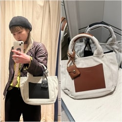 Ray BEAMS トートバッグ toleur / レザー ポケット レディース