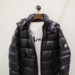BEAMS F（ビームスF）MONCLER / MAYA フーデッド ダウン
