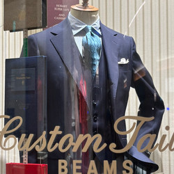 BEAMS F(ビームスF)MARZOTTO ウール×モヘヤ スリーピース BEAMS F(ビームスF)MARZOTTO ウール×モヘヤ スリーピース