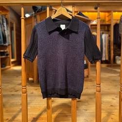 Sasquatchfabrix. (HALF ZIP KNIT POLO Ash Gray) 通販