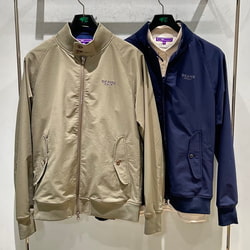 PURPLE LABEL ドッグイヤーカラー ストレッチ ブルゾン(アウター