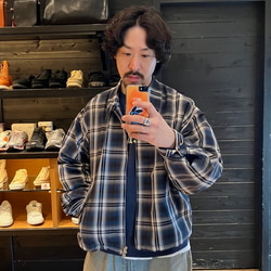 BEAMS (BEAMS) Short Check Blouson (Blouson Blouson) for sale
