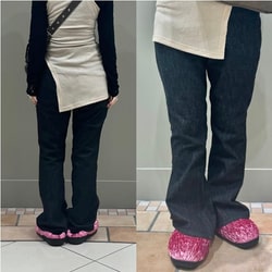 BEAMS BOY（ビームス ボーイ）フレア デニム パンツ（パンツ
