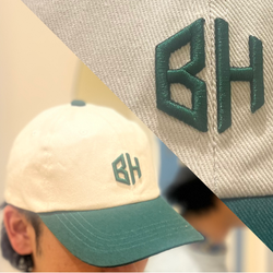 バ バイカラーCAP（WHT）
