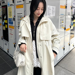 Ray BEAMS（レイ ビームス）ストラップ スタンドカラー コート