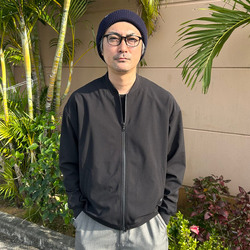 BEAMS HEART（ビームス ハート）ポリトロ MA-1 (吸水速乾・接触