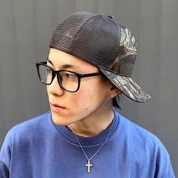 BEAMS（ビームス）カモフラージュ柄 メッシュキャップ（帽子