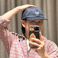 BEAMS MEN｜【別注】FRED PERRY / ツイル キャップ 25SS
