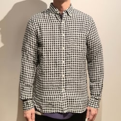 BEAMS PLUS（ビームス プラス）B.D. Gingham Check Linen