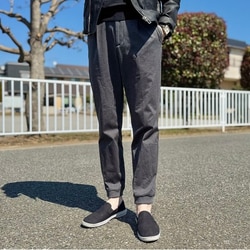 BEAMS F(ビームスF)ORTELO / コットン ジャージ 1プリーツ BEAMS F(ビームスF)ORTELO / コットン ジャージ 1プリーツ