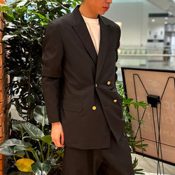 BEAMS PLUS（ビームス プラス）4B Double Breasted Blazer Wool