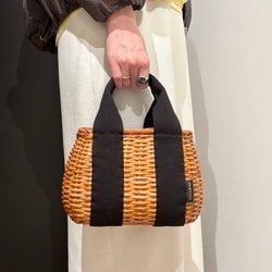 ともちん様専用☆MIROスプリットラタン バスケット トートバッグ