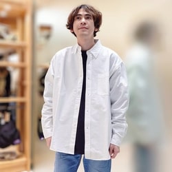 BEAMS Heavy Oxford Easy Button-Down Shirt (Shirts, Blouses