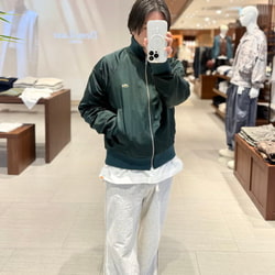 BEAMS(ビームス)【別注】LACOSTE / サテンジャケット BEAMS(ビームス)【別注】LACOSTE / サテンジャケット