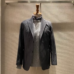 REGAGLIA 幾何学模様 ネッカチーフ beams f別注 BEAMS F（ビームスF）【別注】REGAGLIA / シルク ジオメトリック