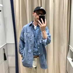 BEAMS PLUS（ビームス プラス）WORK Chambray（シャツ・ブラウス