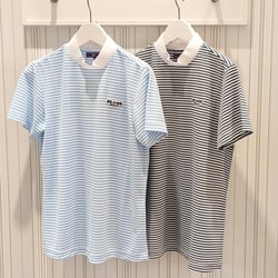 BEAMS GOLF（ビームス ゴルフ）PURPLE LABEL / 細ボーダー 半袖