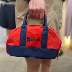BEAMS GOLF（ビームス ゴルフ）ミニ キャンバス ボストンバッグ