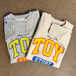 BEAMS別注 Champion×DISNEY・PIXAR [BUZZ] リバースウィーブ