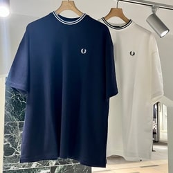 BEAMS（ビームス）【別注】FRED PERRY / オーバーサイズ ピケ T