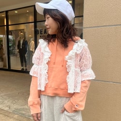 ビームス レースボレロ リバーシブル