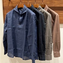 BEAMS F（ビームスF）ORIAN / リネンコットン プルオーバー