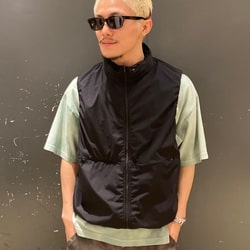 BEAMS（ビームス）撥水 ライトウェイト フーデッド ベスト