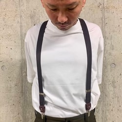 BEAMS F（ビームスF）ALBERT THURSTON / ソリッドサスペンダー