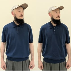 Clubhouse × SLOANE 別注 ポロシャツ ブラック 4 International Gallery BEAMS（インターナショナルギャラリー ビームス