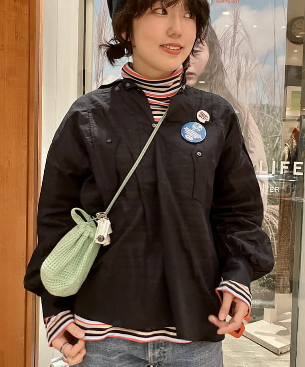 小原 もこさんの「BEAMS WOMEN｜【別注】orSlow / No.8 DENIM NEW」を使ったコーディネート