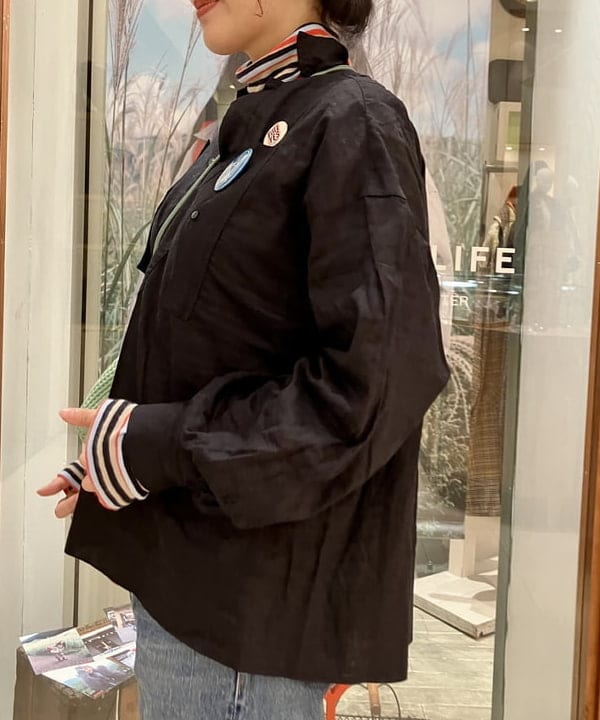 小原 もこさんの「BEAMS WOMEN｜【別注】orSlow / No.8 DENIM NEW」を使ったコーディネート