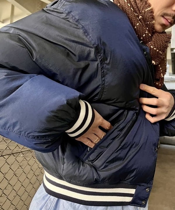 高遠 恒巳さんの「BEAMS WOMEN｜ダウン バーシティジャケット」を使ったコーディネート