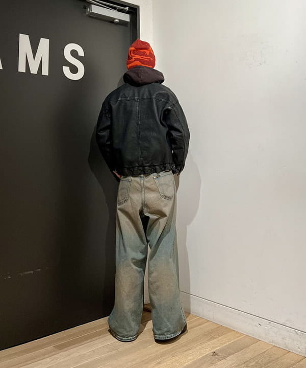 関澤 佑樹さんの「BEAMS WOMEN｜ユーズド加工 レザージップブルゾン」を使ったコーディネート