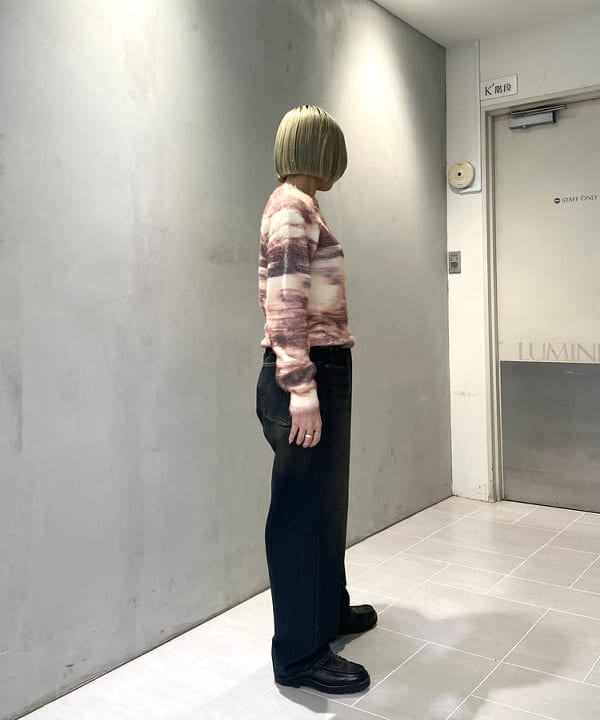 りりさんの「BEAMS WOMEN｜BEAMS / ワイドフィット デニムパンツ」を使ったコーディネート