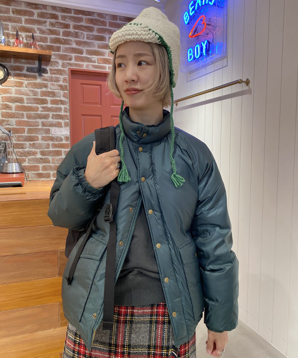 Kaoru Sakumaさんの「BEAMS WOMEN｜ブロード リブ クルーネック スウェット」を使ったコーディネート