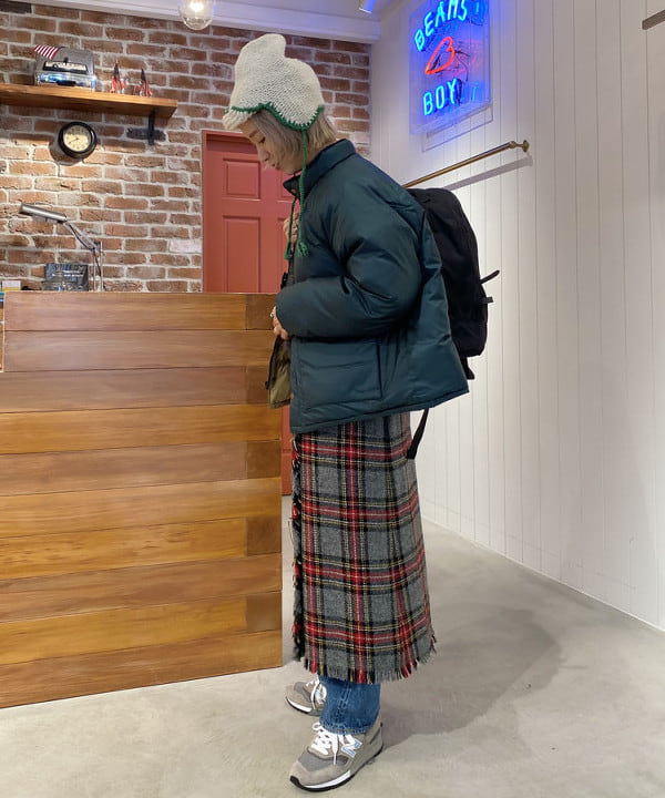 Kaoru Sakumaさんの「BEAMS WOMEN｜ブロード リブ クルーネック スウェット」を使ったコーディネート