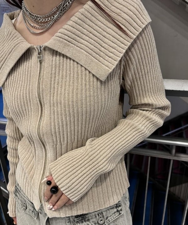 もえのさんの「BEAMS WOMEN｜ART-BROWN / ヘアー カーフ ベルト」を使ったコーディネート