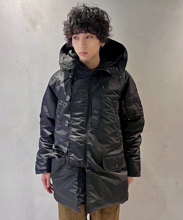 流聖さんの「BEAMS WOMEN｜BEAMS PLUS / N-3B ダウン ジャケット」を使ったコーディネート