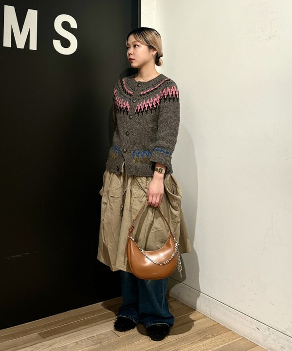 sakuraさんの「BEAMS WOMEN｜【別注】YAHKI × HYPNOTIZE / Crescent Bag」を使ったコーディネート