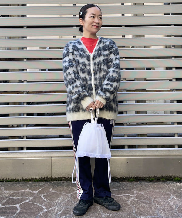 コウリキ　マミさんの「BEAMS WOMEN｜NAPRON / 別注 レース ミニ ペイシェント バッグ」を使ったコーディネート