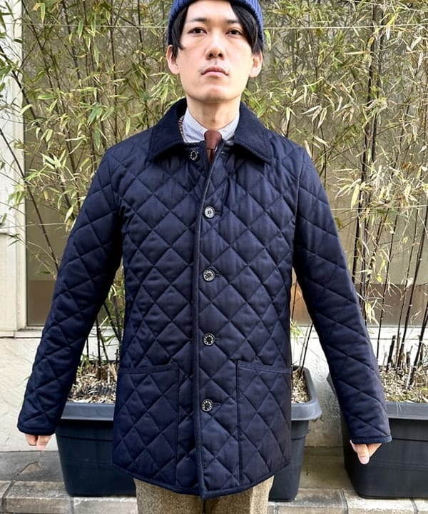 ✨美品✨ Theory メンズ ジャケット ジェームズ ネイビー キルティング