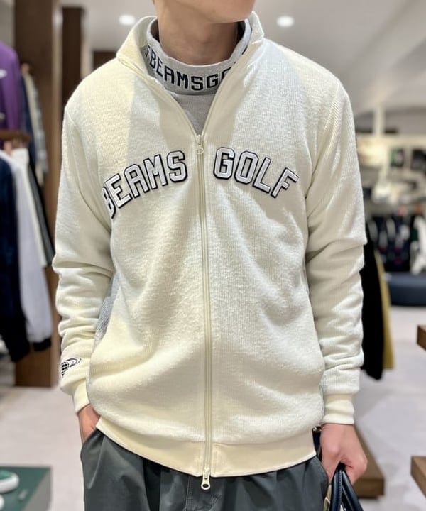 ビームスゴルフ　トラックジャケットジャージ　M ms-002_04.jpg