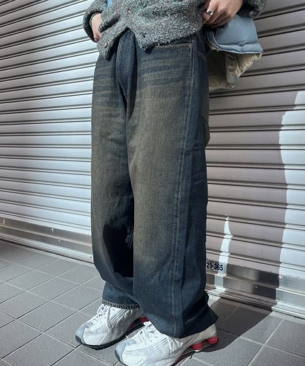 菊田 悠さんの「BEAMS WOMEN｜BEAMS / ワイドフィット デニムパンツ」を使ったコーディネート