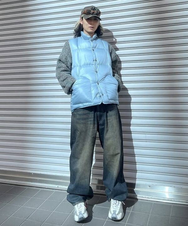 菊田 悠さんの「BEAMS WOMEN｜BEAMS / ワイドフィット デニムパンツ」を使ったコーディネート