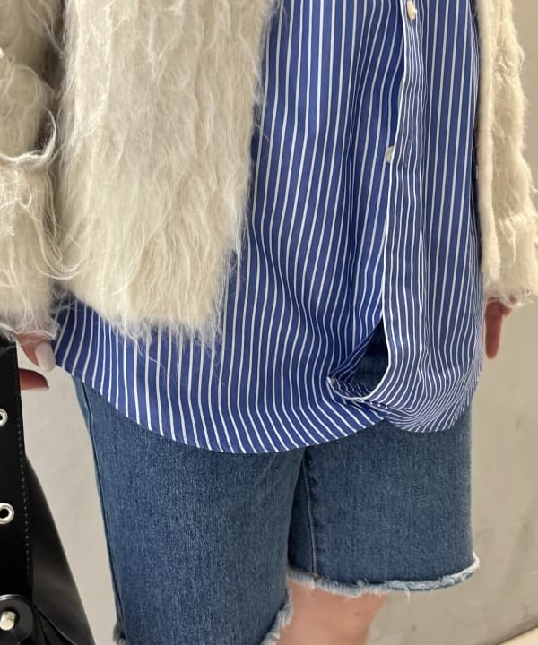 松田 陽茉莉さんの「BEAMS WOMEN｜【別注】YAHKI × HYPNOTIZE / Crescent Bag」を使ったコーディネート